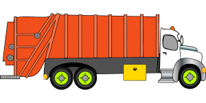 photo d'un camion benne. Auteur : OpenClipart-Vectors de Pixabay